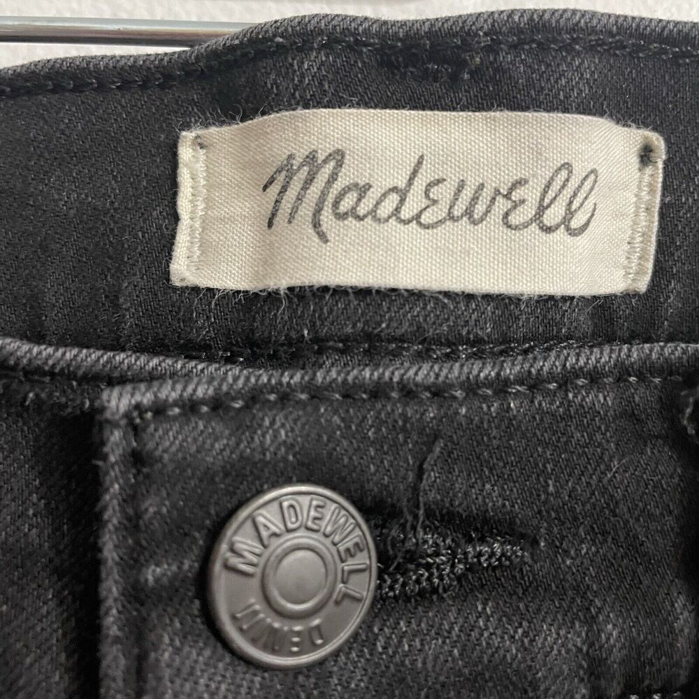 Madewell Jeans Women Size 28 Black Roadtripper Skinny Bennett #G7392 Str… - Picture 6 of 9